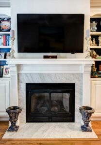 Upgraded Fireplace