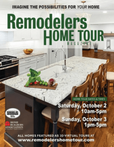 2021 Remodelers Home Tour magazine cover